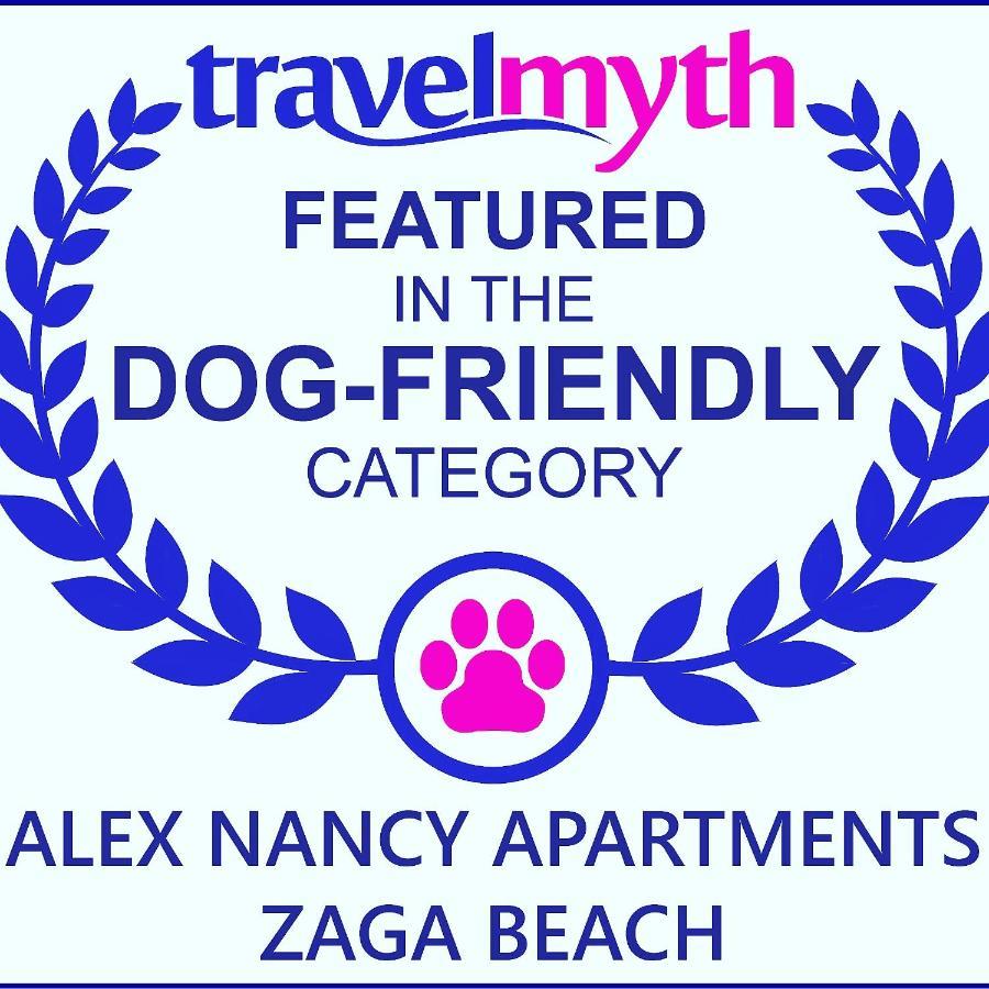 Alex - Nancy Apartments - Zaga Beach Koróni Екстериор снимка