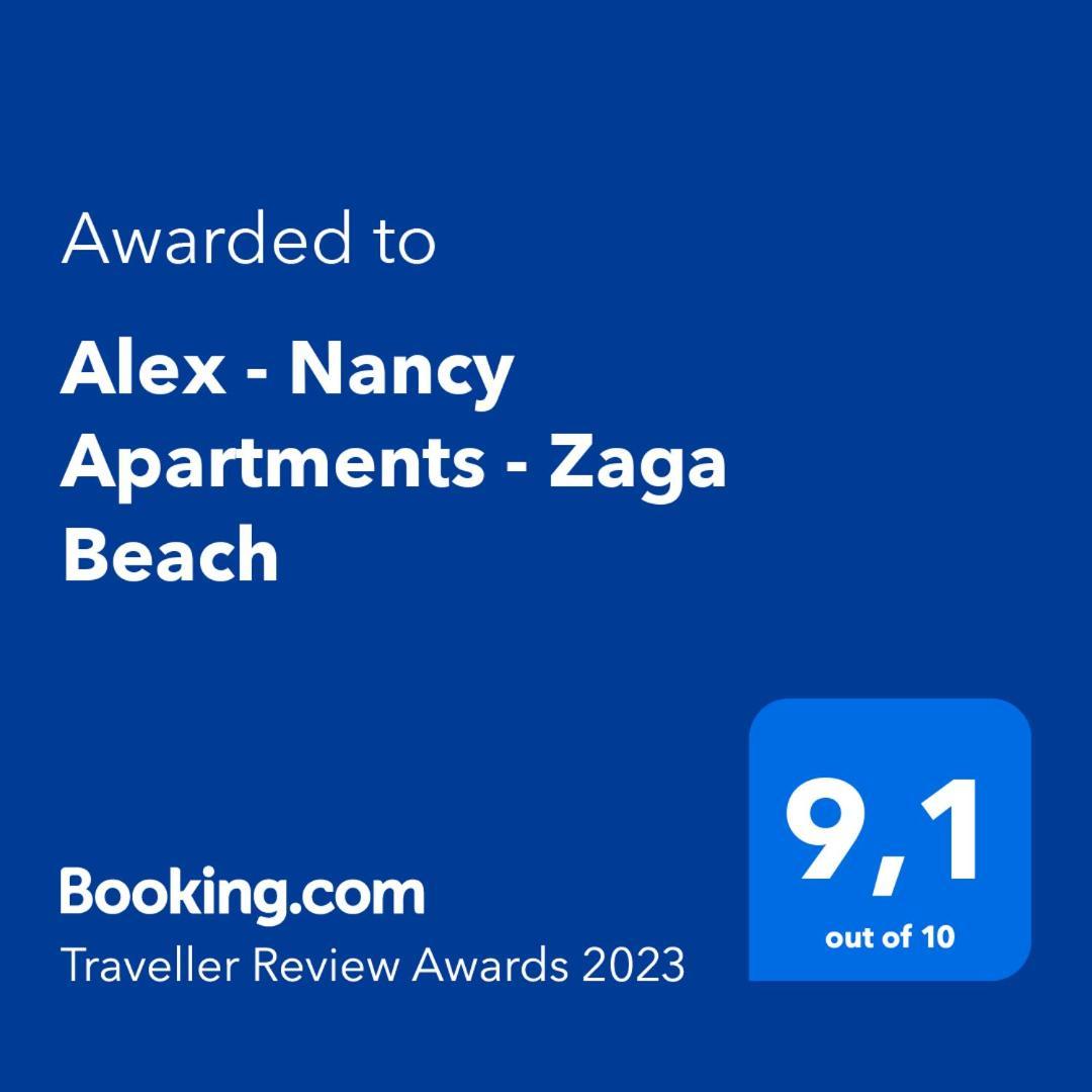 Alex - Nancy Apartments - Zaga Beach Koróni Екстериор снимка